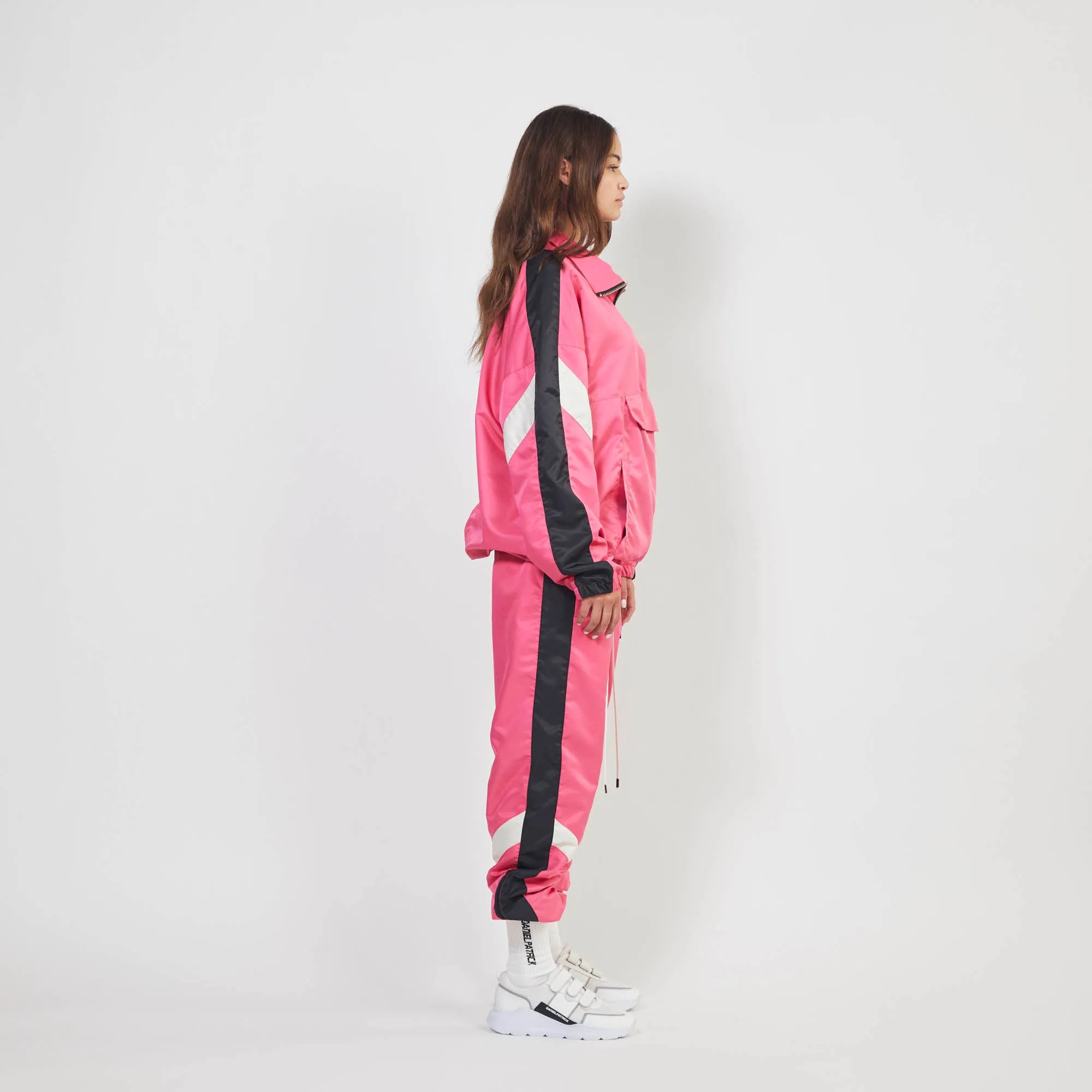 anorak 2.5 / wildflower pink   black   ivory