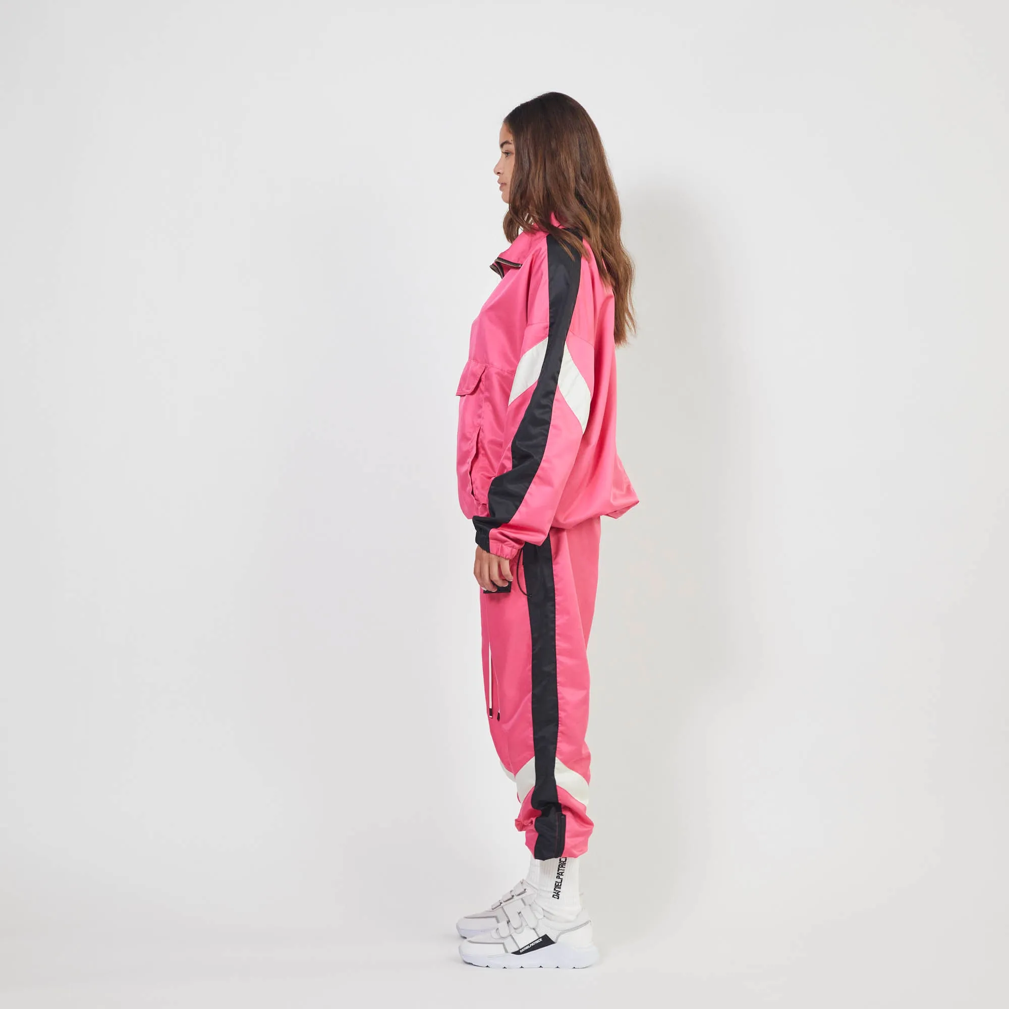 anorak 2.5 / wildflower pink   black   ivory