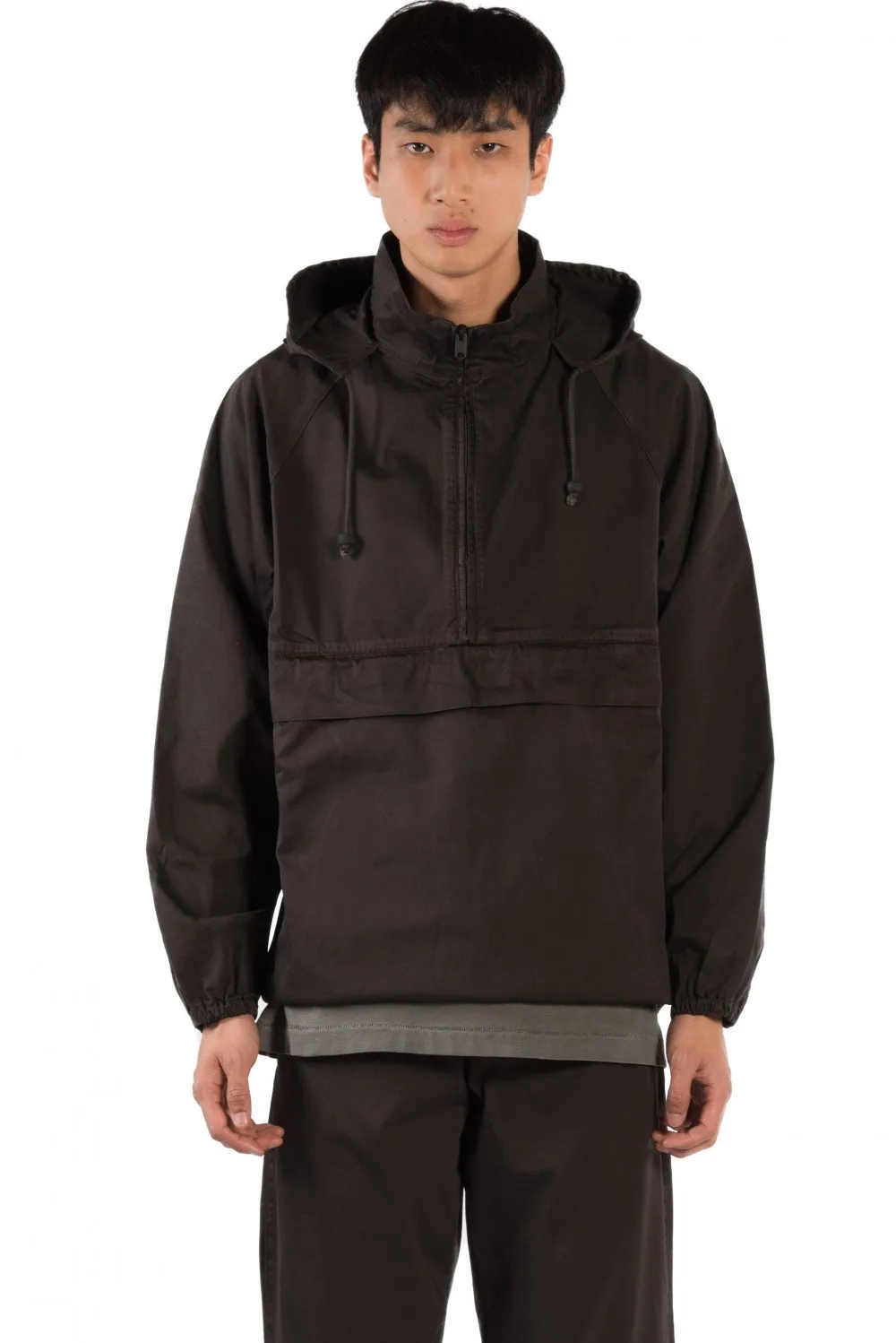 Anorak Half Zip Up Umber