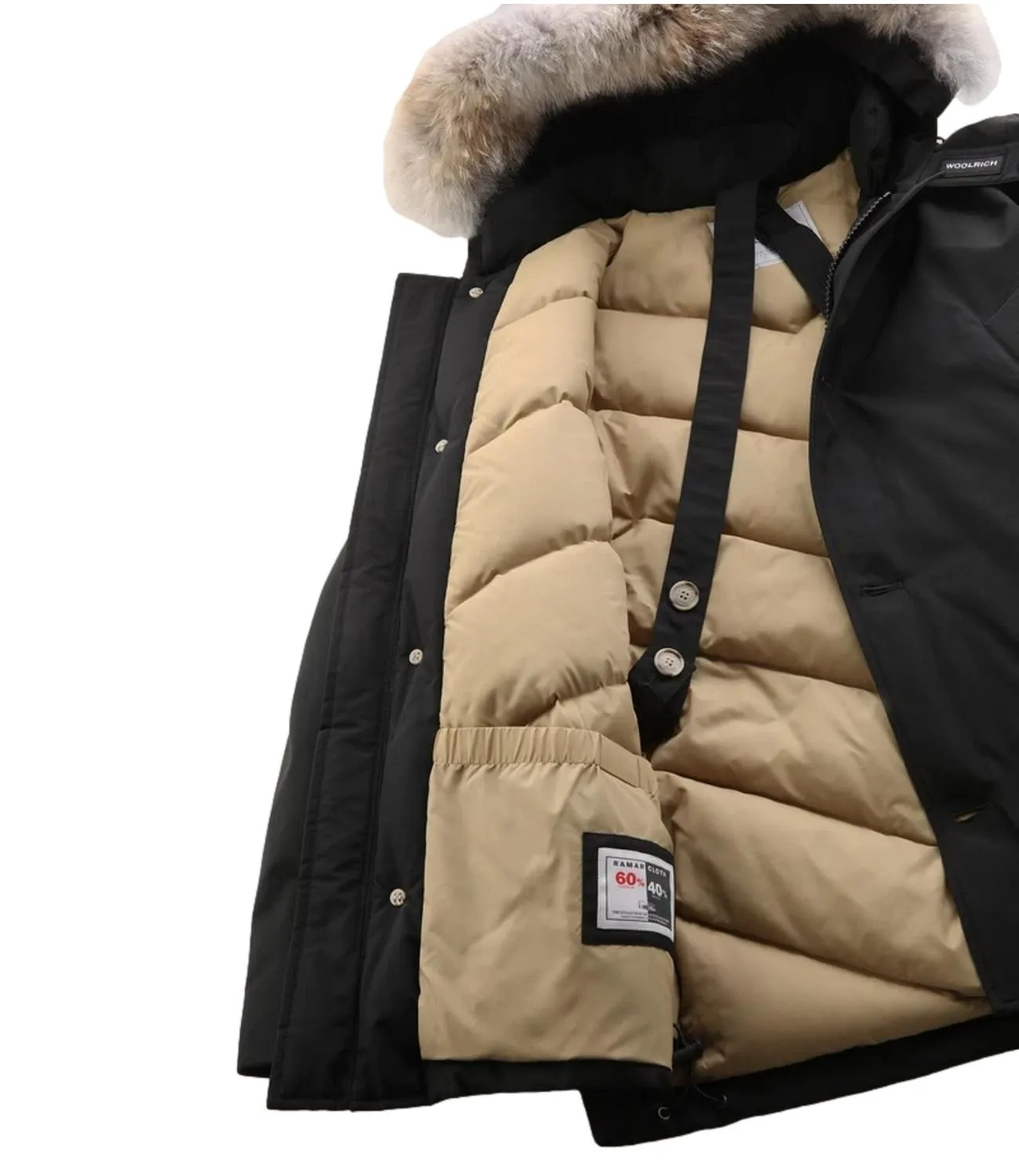 ARCTIC DETACHABLE FUR ANORAK