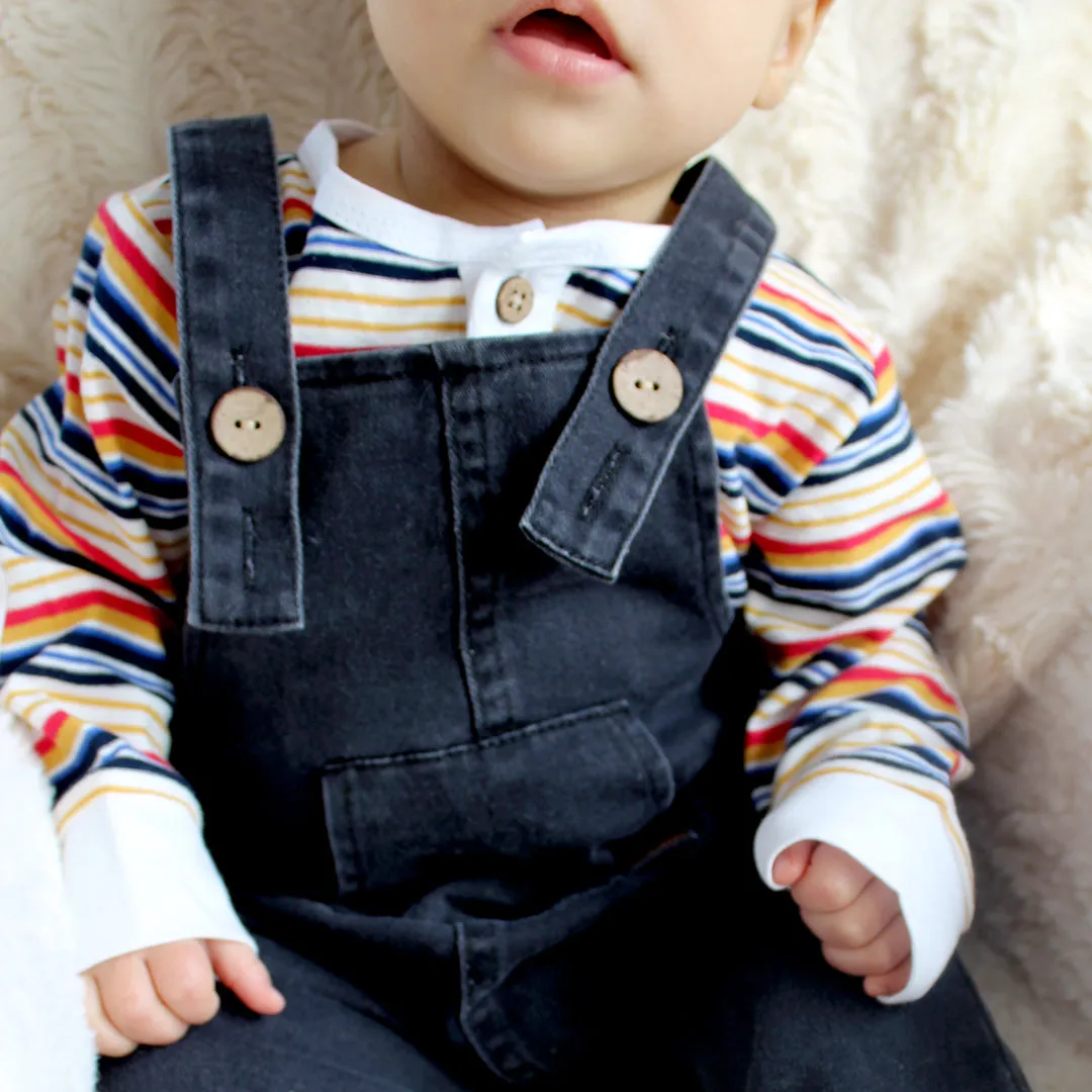 Baby & Toddler Cotton Denim Overalls