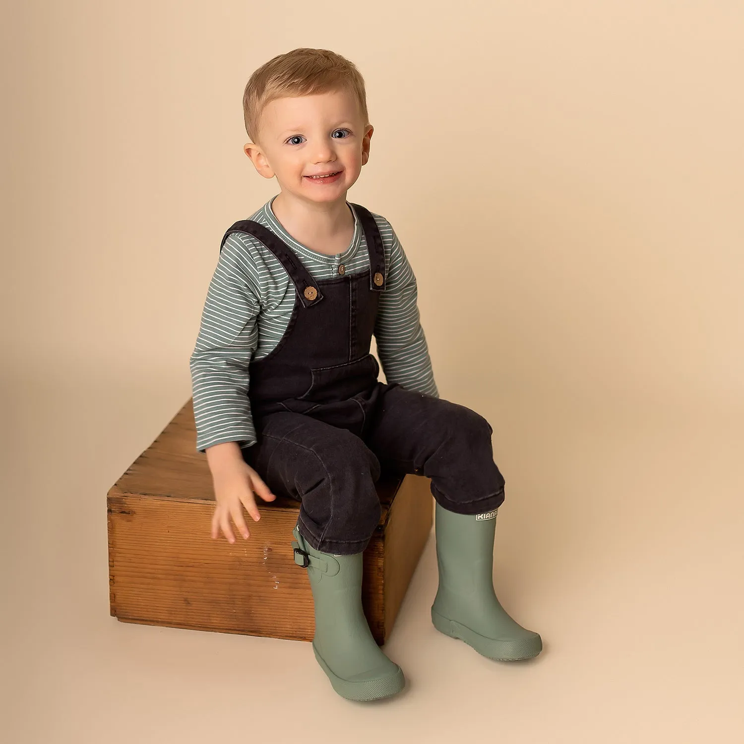 Baby & Toddler Cotton Denim Overalls