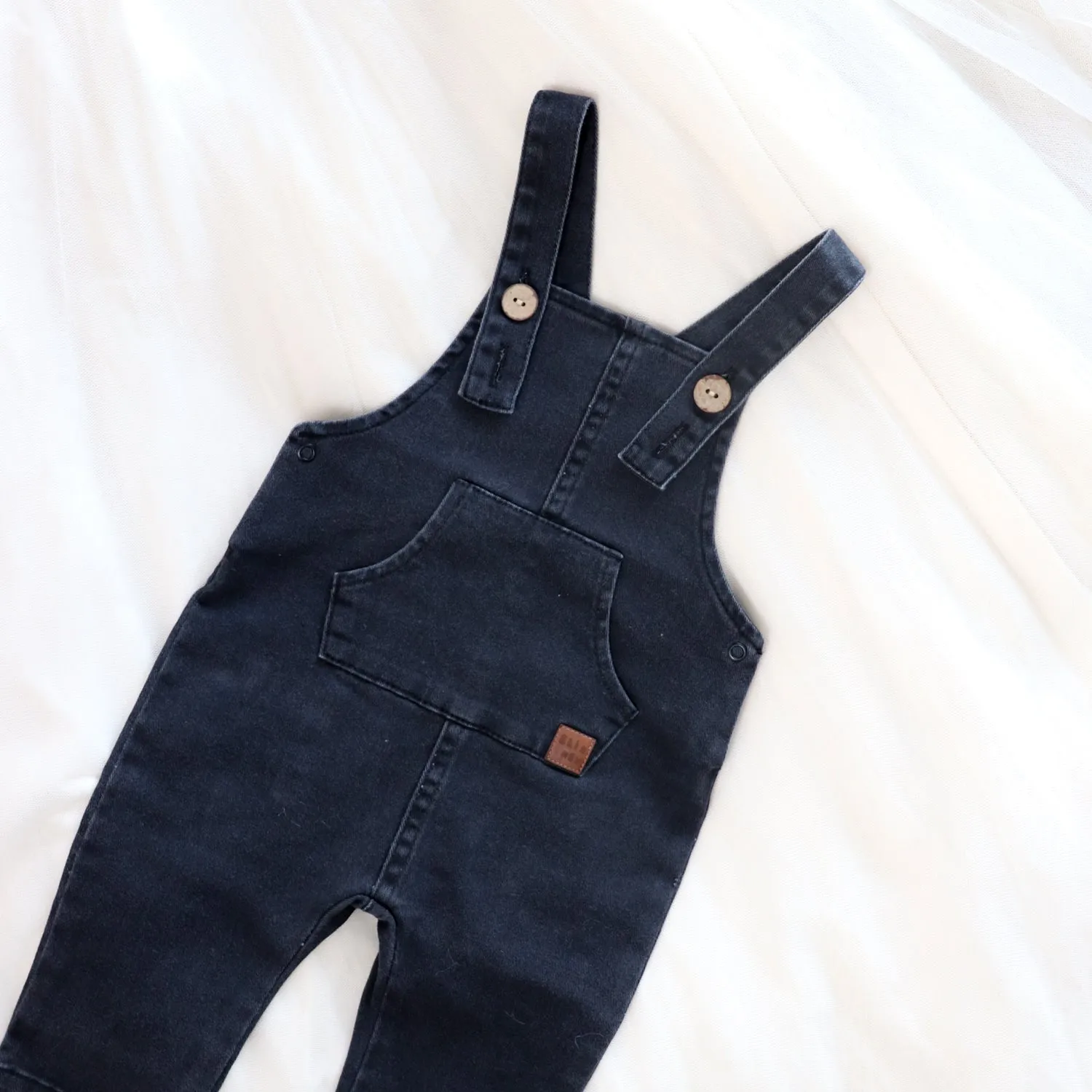 Baby & Toddler Cotton Denim Overalls