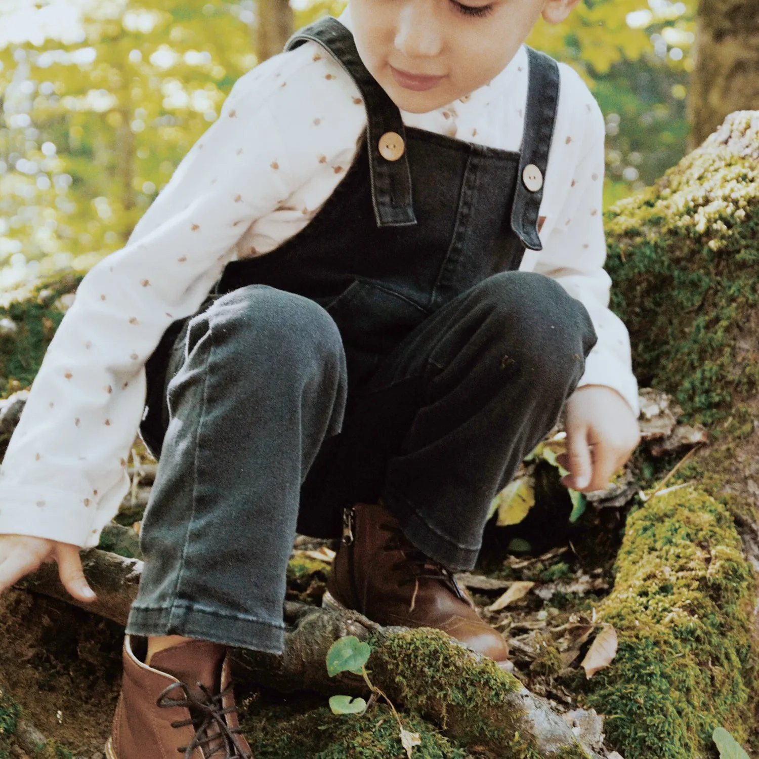 Baby & Toddler Cotton Denim Overalls