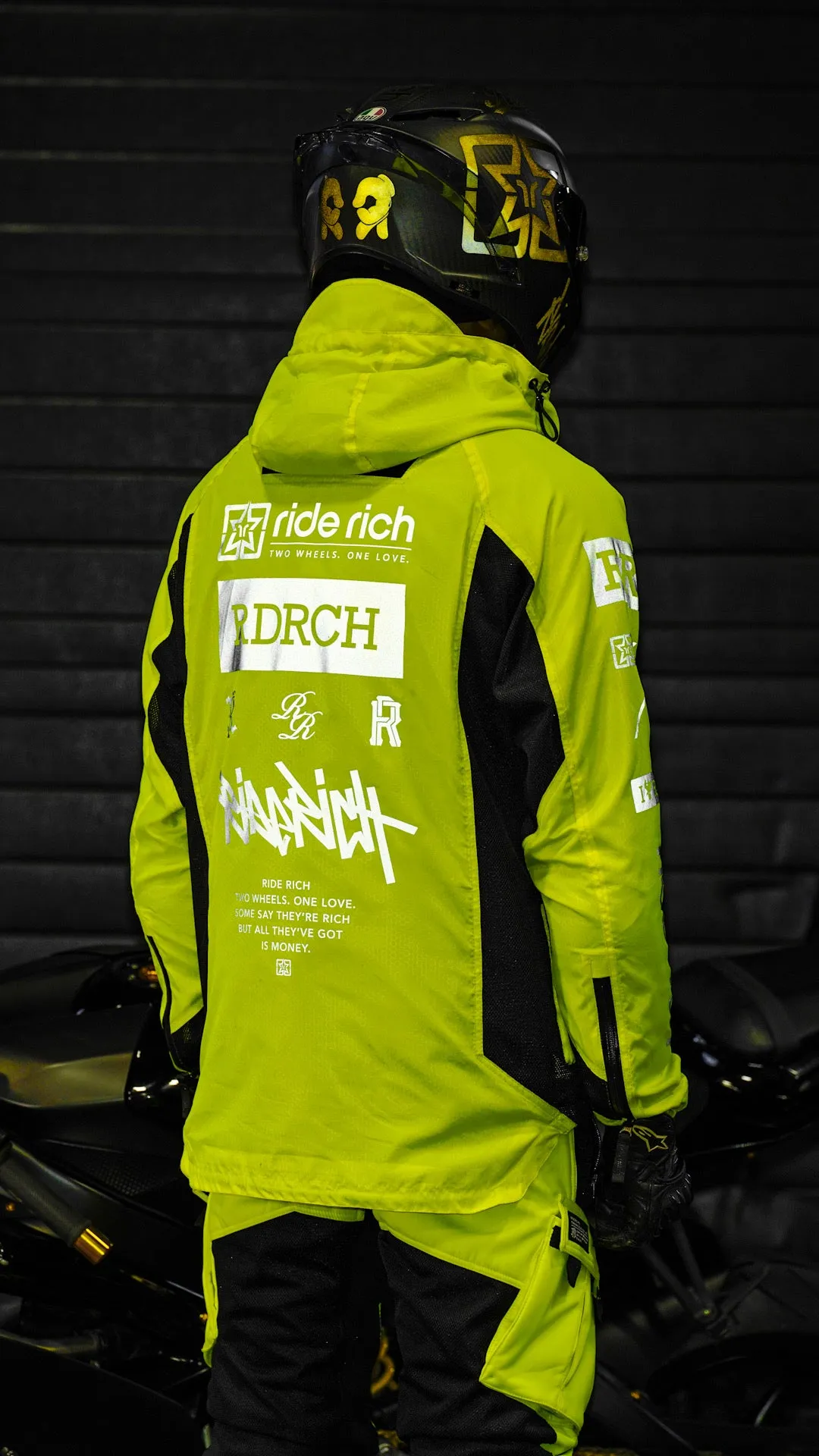 Concord™ V2.Flow™ Mesh Armoured Anorak Jacket {RR GP/Hyper Yellow}