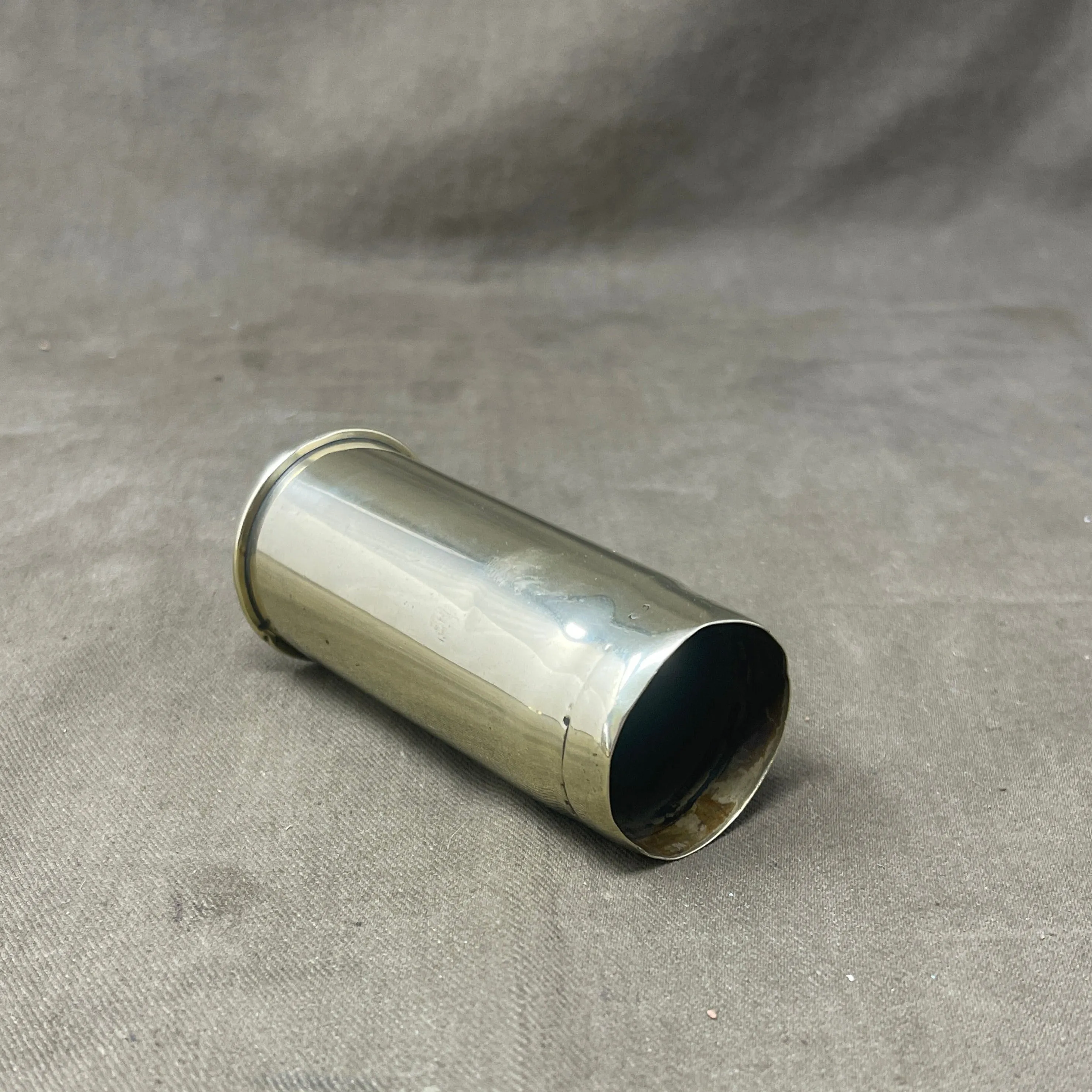 German WW1  37mm 1905 C/97 98 Karlsruhe Brass Cartridge Case