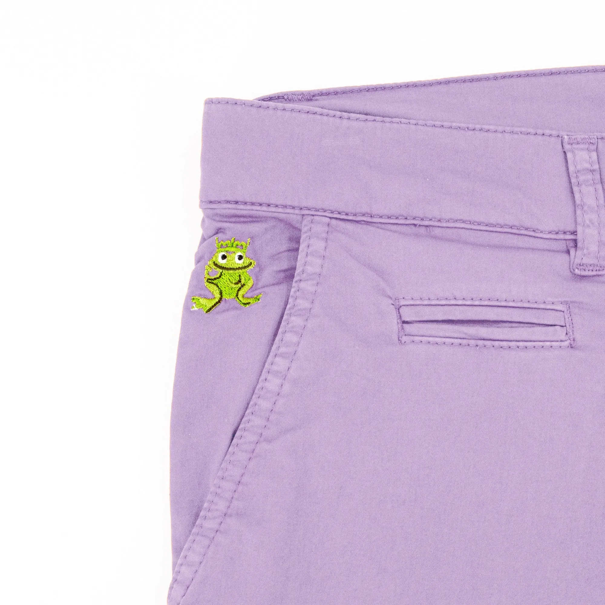 Lilac FROG Chino Shorts