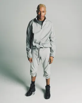 Pale Grey Antistatic Poplin Anorak