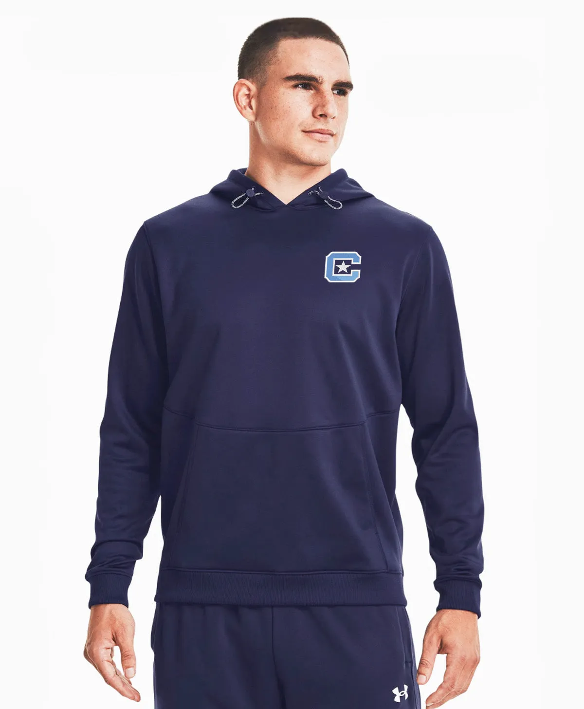 The Citadel C Under Armour Men's Storm Armour Fleece Hooded Sweatshirt