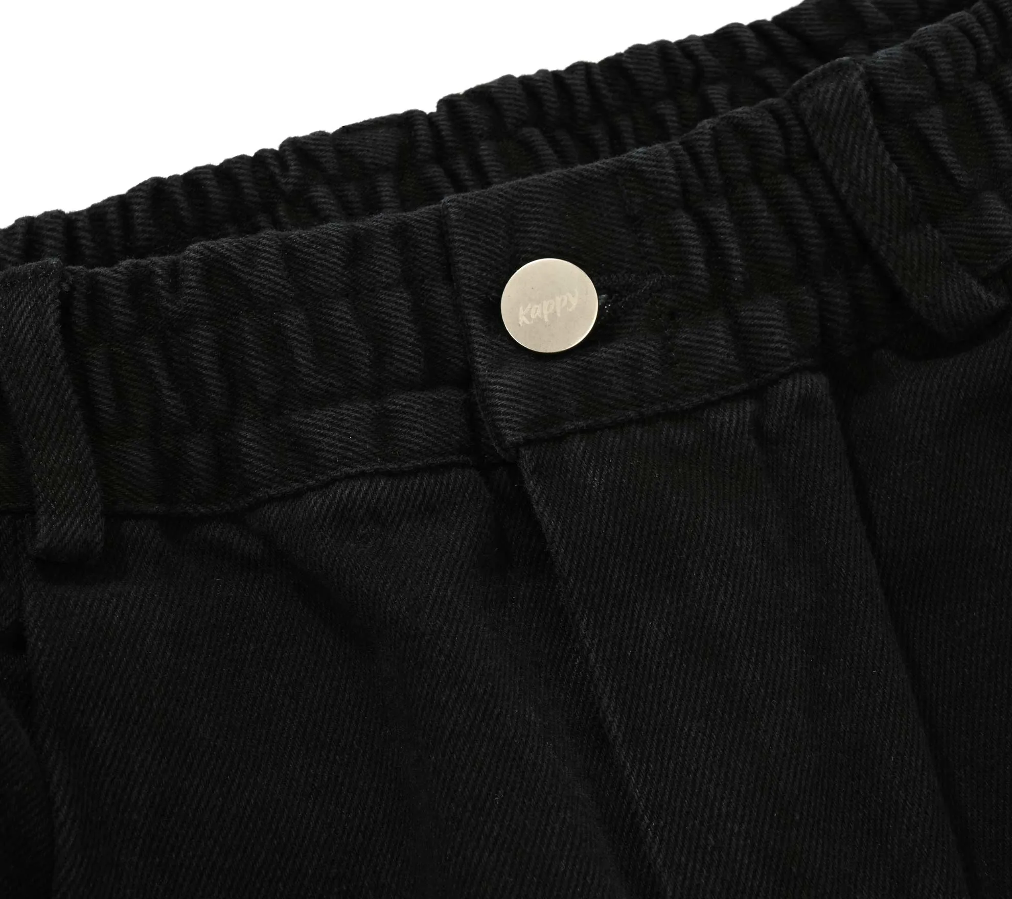 Two Tuck Wide Kation Pant | Black