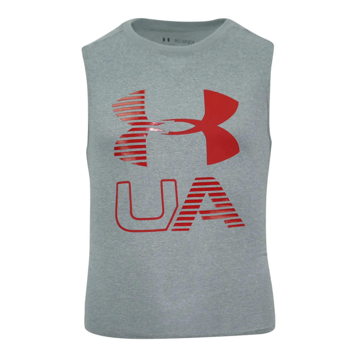 Under Armour Boys' UA Graphic Big Logo Sleeveless Shirt