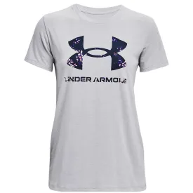 Under Armour Live Sportstyle Graphic Ssc Women's T-Shirt Grey 1356305 017