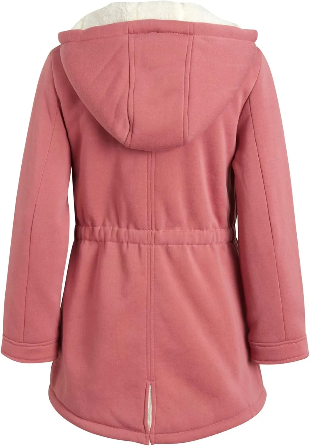 URBAN REPUBLIC Girls' Winter Jacket - Midweight Coat Sherpa Lined Anorak Jacket - Weather Resistant Coat for Girls (7-16)