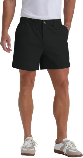WENKOMG1 Mens Casual Shorts Quick Dry Elastic Waist Summer Golf Shorts