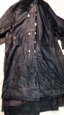 Y2k trenchcoats in leather 10 pcs